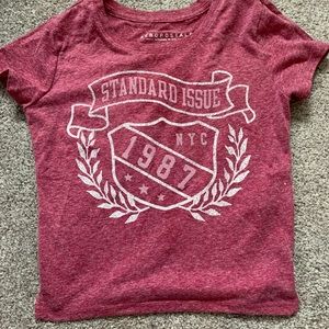 Aeropostale cropped shirt
